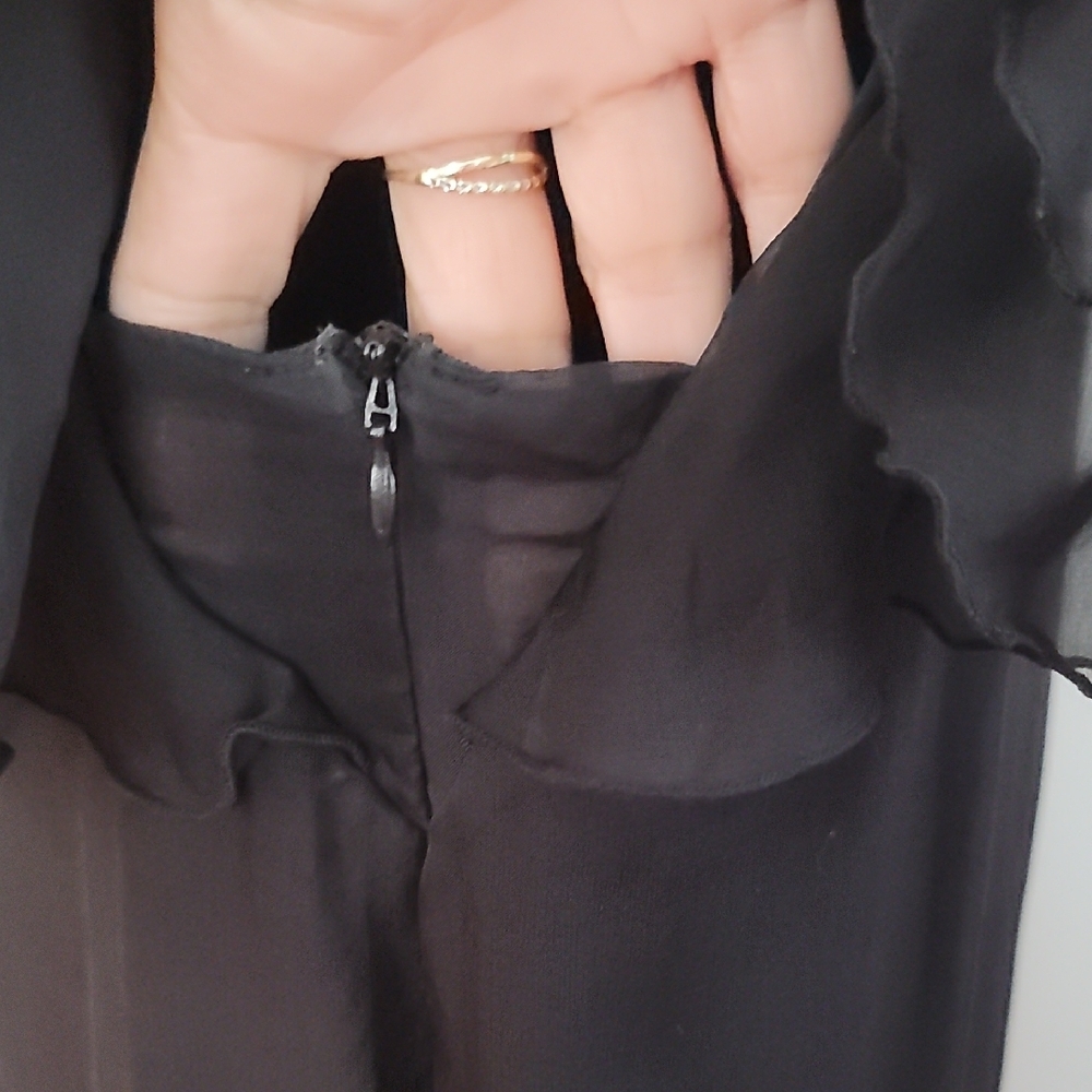 Kensie Black Midi Dress - Picture 9 of 11